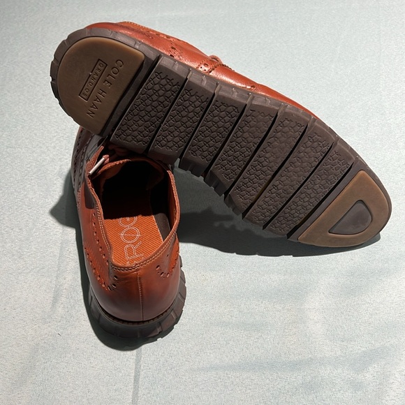 Cole Haan Zero Grand Men's Leather Wingtip Oxford Shoes Size 14M B37 - Picture 10 of 10